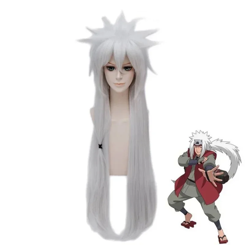 Anime Cosplay Jiraiya Wig Long Silver Heat Resistant Sythentic Hair Halloween Party Cosplay Costume Wigs
Anime Cosplay Jiraiya Wig Long Silver Heat Resistant Sythentic Hair Halloween Party Cosplay Costume Wigs
