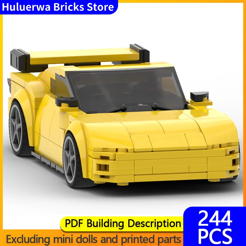 Модель скоростного гиперкара MOC, строительные кирпичи RX-7, верхний уровень, спортивный автомобиль, модульная технология, подарки, праздник, сборка, детские игрушки, костюм
Модель скоростного гиперкара MOC, строительные кирпичи RX-7, верхний уровень, спортивный автомобиль, модульная технология, подарки, праздник, сборка, детские игрушки, костюм