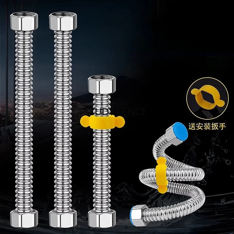 1 шт. гофрированная труба из нержавеющей стали, 4-точечный шланг для подключения унитаза, взрывозащищенная впускная труба, бытовые аксессуары
1 шт. гофрированная труба из нержавеющей стали, 4-точечный шланг для подключения унитаза, взрывозащищенная впускная труба, бытовые аксессуары