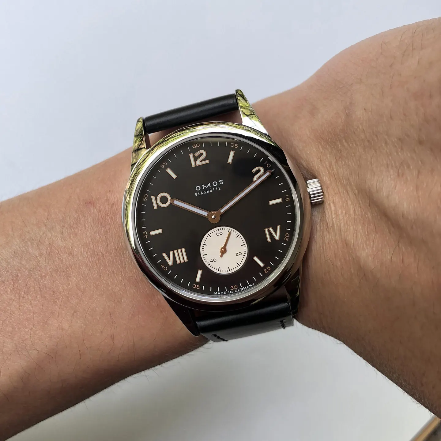 38.5mm Luxurious Men's Automatic Watch For Seagull ST1701 Movement Automatic Mechanical Watch Luminous Waterproof Leather Strap
38.5mm Luxurious Men's Automatic Watch For Seagull ST1701 Movement Automatic Mechanical Watch Luminous Waterproof Leather Strap