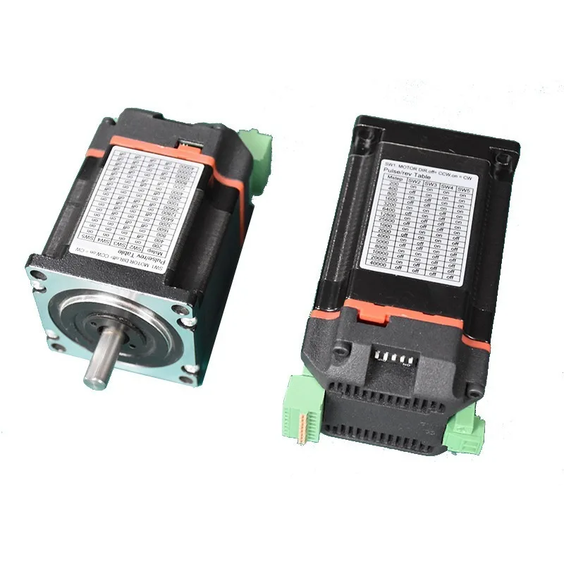 Integrated Closed Loop Stepper Motor with 1000PPR Encoder, 2-Phase Hybrid Servo Motor Driver Combo, 42/57 Size High Speed
Integrated Closed Loop Stepper Motor with 1000PPR Encoder, 2-Phase Hybrid Servo Motor Driver Combo, 42/57 Size High Speed
