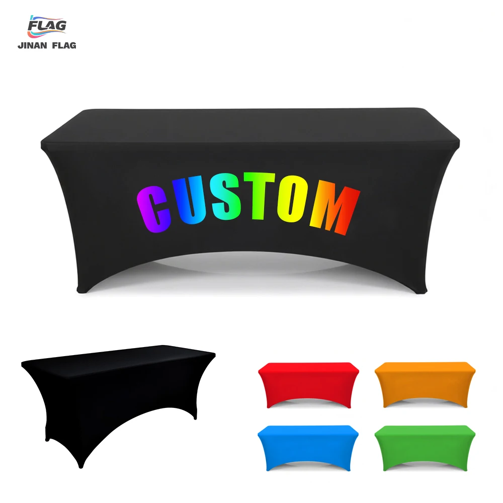 Custom Tablecloth logo Printing on Durable Fade-resistant Polyester for Exhibition Booth Table Covers
Custom Tablecloth logo Printing on Durable Fade-resistant Polyester for Exhibition Booth Table Covers