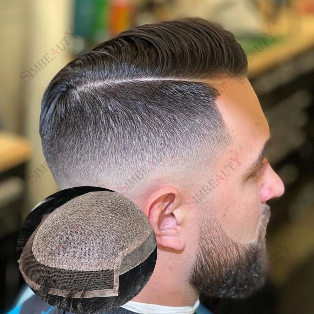 Натуральный черный кружевной передний шелковый топ, мужской парик из натуральных волос, дышащий капиллярный протез, замена мужских волос для выпадения
Натуральный черный кружевной передний шелковый топ, мужской парик из натуральных волос, дышащий капиллярный протез, замена мужских волос для выпадения