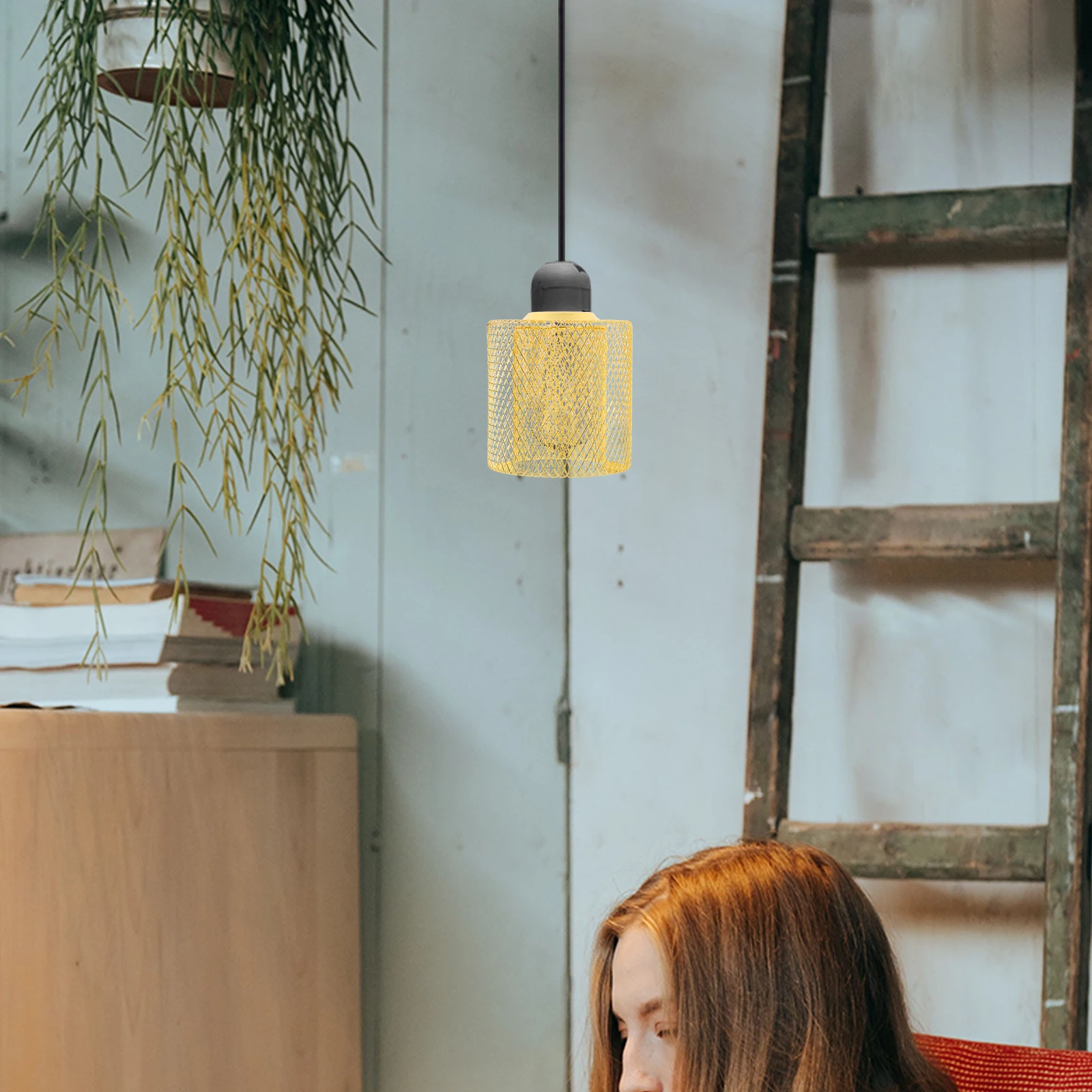 Metal Wire Lampshade Double Layer Iron Pendant Light Cover for Restaurant Home Bar Decorative Shades Replacement
Metal Wire Lampshade Double Layer Iron Pendant Light Cover for Restaurant Home Bar Decorative Shades Replacement