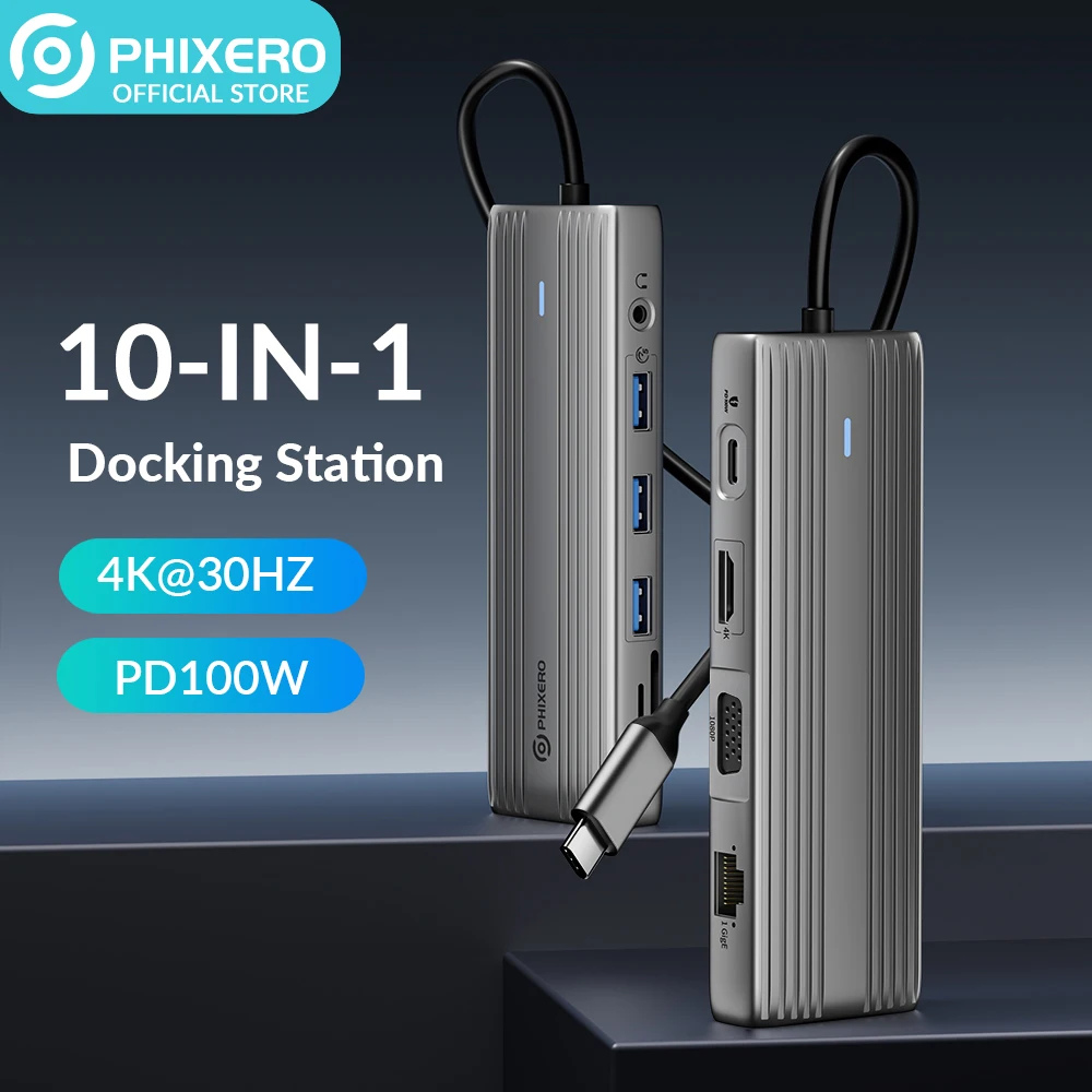 USB-концентратор PHIXERO 10 в 1, USB Type C на 10 Гбит/с, USB 3,1, адаптер RJ45/ SD/TF, многофункциональная док-станция для MacBook Air M1 M2, USB-разветвитель
USB-концентратор PHIXERO 10 в 1, USB Type C на 10 Гбит/с, USB 3,1, адаптер RJ45/ SD/TF, многофункциональная док-станция для MacBook Air M1 M2, USB-разветвитель
