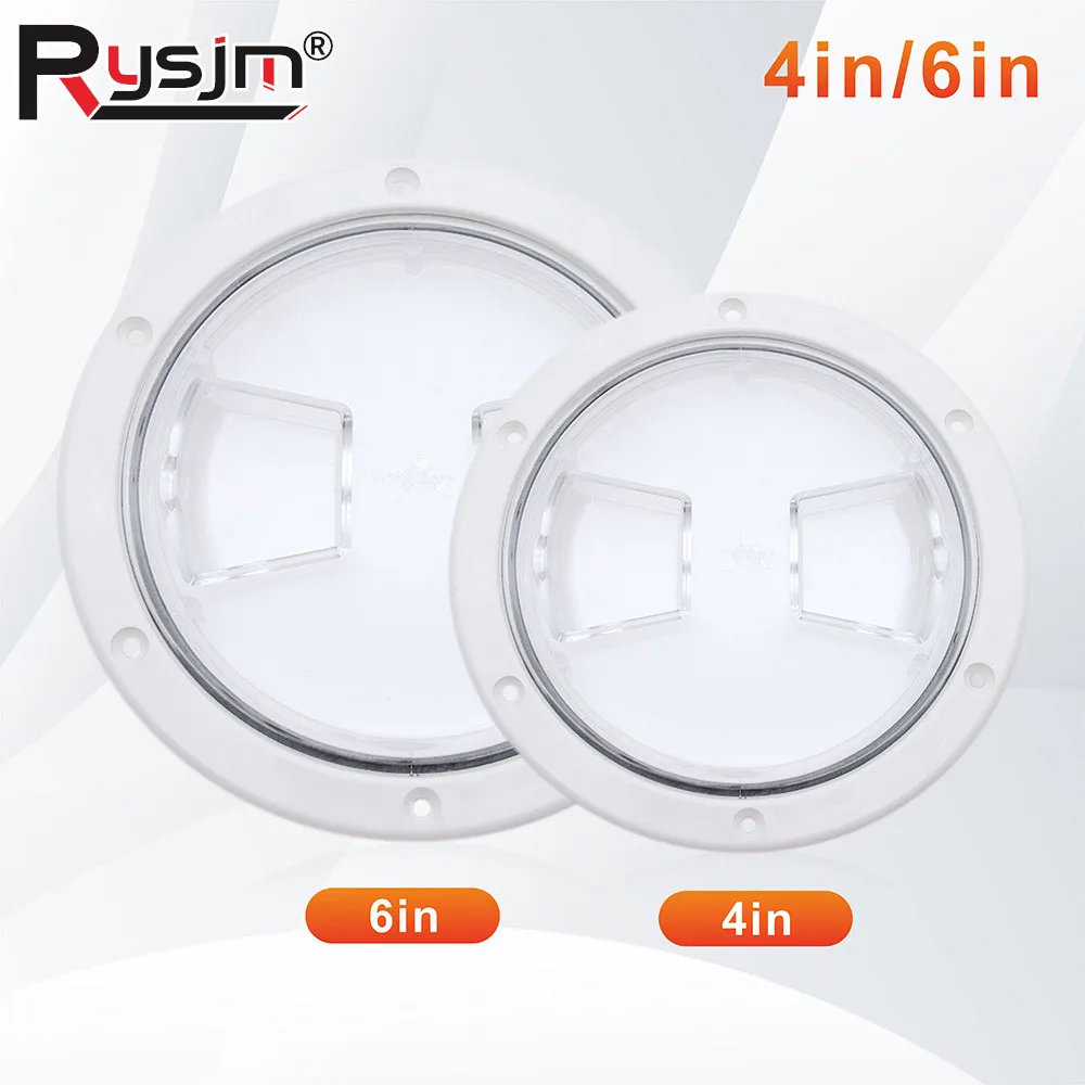 Белый/прозрачный АБС-пластик, круглая крышка люка для осмотра палубы, винтовая смотровая пластина для осмотра палубы, 4 дюйма, 6 дюймов, нескользящие люки
Белый/прозрачный АБС-пластик, круглая крышка люка для осмотра палубы, винтовая смотровая пластина для осмотра палубы, 4 дюйма, 6 дюймов, нескользящие люки