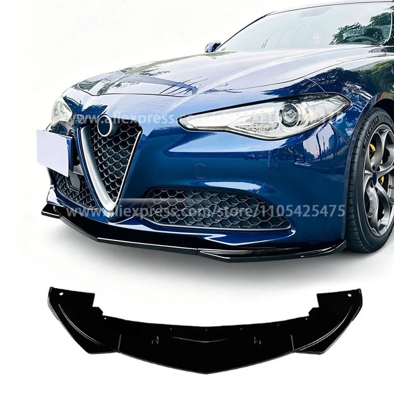 Glossy Black Lower Lip Front Bumper Protect Front Skirt Spoiler For Alfa romeo Giulia 2015-2022 Body Kit Car Accessories
Glossy Black Lower Lip Front Bumper Protect Front Skirt Spoiler For Alfa romeo Giulia 2015-2022 Body Kit Car Accessories