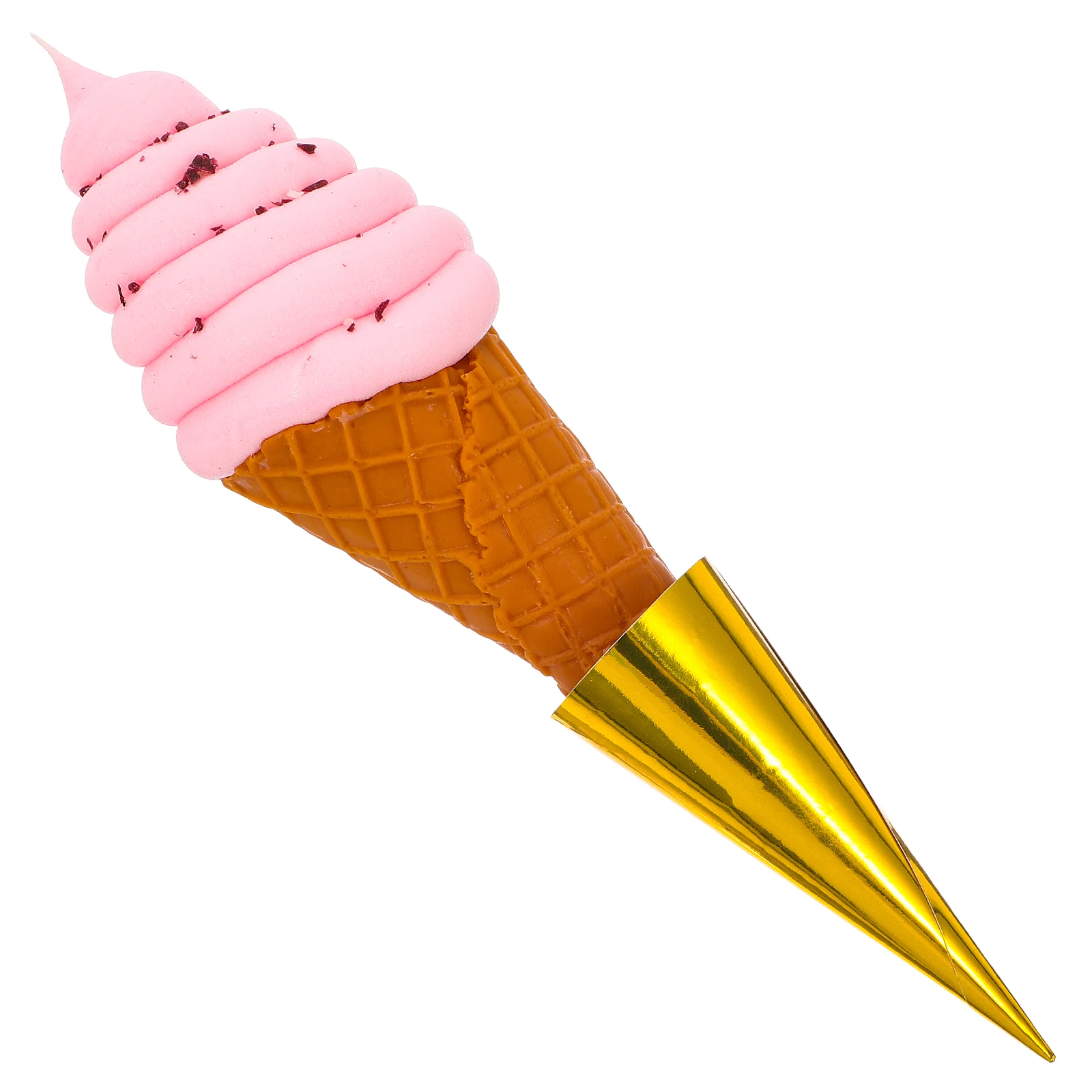 Artificial Ice Cream Props Simulation Chocolate Cone Decor Fake PVC Dessert Display Model Lifelike Decorations
Artificial Ice Cream Props Simulation Chocolate Cone Decor Fake PVC Dessert Display Model Lifelike Decorations