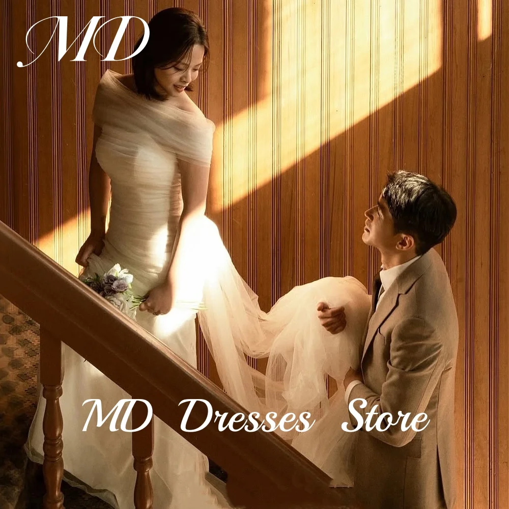 MD Lvory Off Shoulder Wedding Dress Pleat Bow Korea Photoshoot Floor-Length Corset Customized Bride Gowns Corset 웨딩드레스 2025
MD Lvory Off Shoulder Wedding Dress Pleat Bow Korea Photoshoot Floor-Length Corset Customized Bride Gowns Corset 웨딩드레스 2025