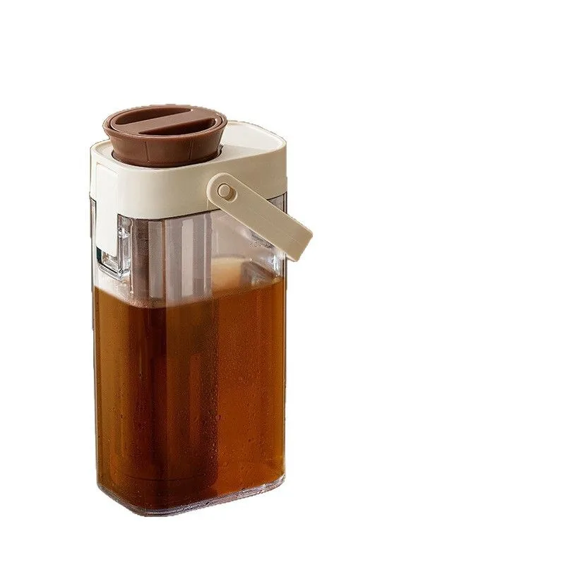 Portable Coffee Cold Brew Pot Home Fruit Tea Jucie Large Capacity Refrigerator Cold Water Bottle Kitchen
Portable Coffee Cold Brew Pot Home Fruit Tea Jucie Large Capacity Refrigerator Cold Water Bottle Kitchen