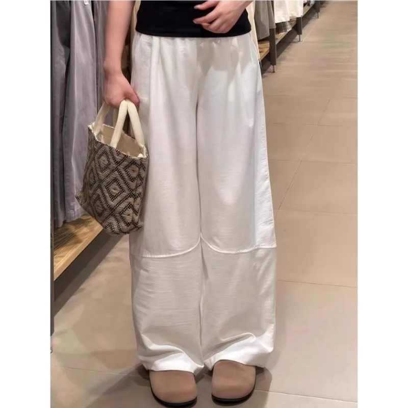 Women's Wide Leg Pants High Waist Textured Casual Trousers for Spring and Summer
Women's Wide Leg Pants High Waist Textured Casual Trousers for Spring and Summer