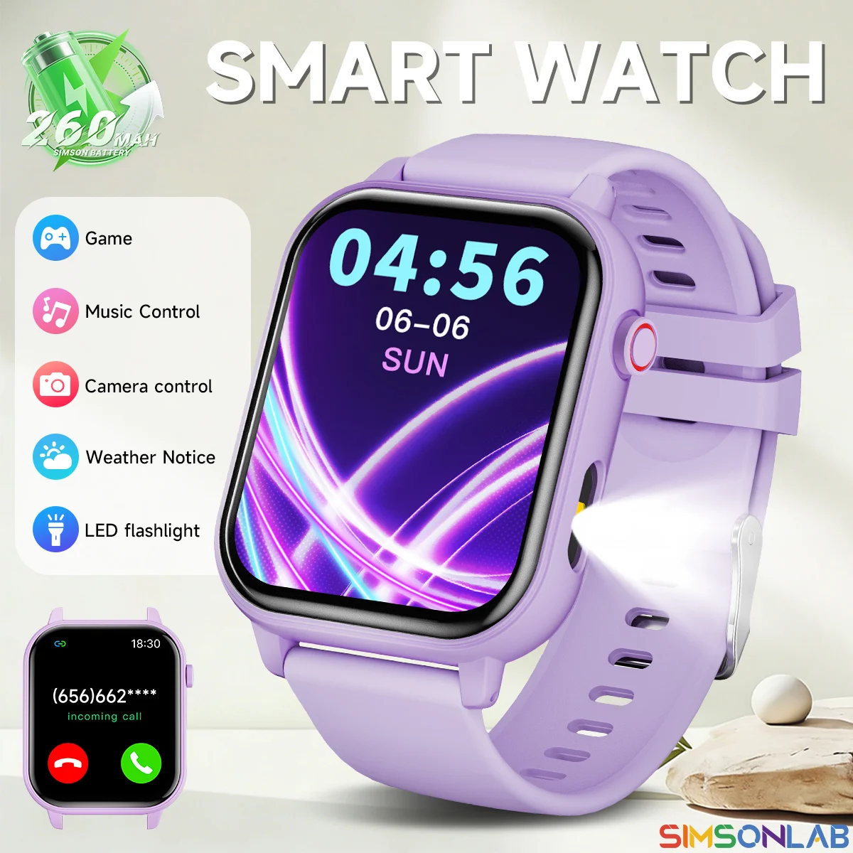 2026 Smartwatch for men women 1.83‘’ Screen Intelligent Voice Assistant SIRI Bluetooth Call Fitness Equipment Holiday Gift
2026 Smartwatch for men women 1.83‘’ Screen Intelligent Voice Assistant SIRI Bluetooth Call Fitness Equipment Holiday Gift