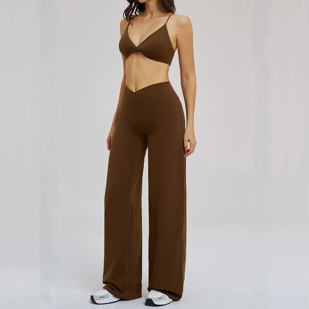 2PCS Sports Suit Women's Tracksuit Yoga Set Gym Wear Sexy Sports Bra Flared Leggings Sets Fitness Outfits Female Workout Clothes
2PCS Sports Suit Women's Tracksuit Yoga Set Gym Wear Sexy Sports Bra Flared Leggings Sets Fitness Outfits Female Workout Clothes