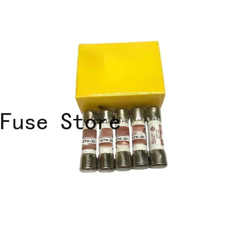 1PCS KTK-30 Imported Ceramic Fuse Fast 10*38 600V 30A
1PCS KTK-30 Imported Ceramic Fuse Fast 10*38 600V 30A
