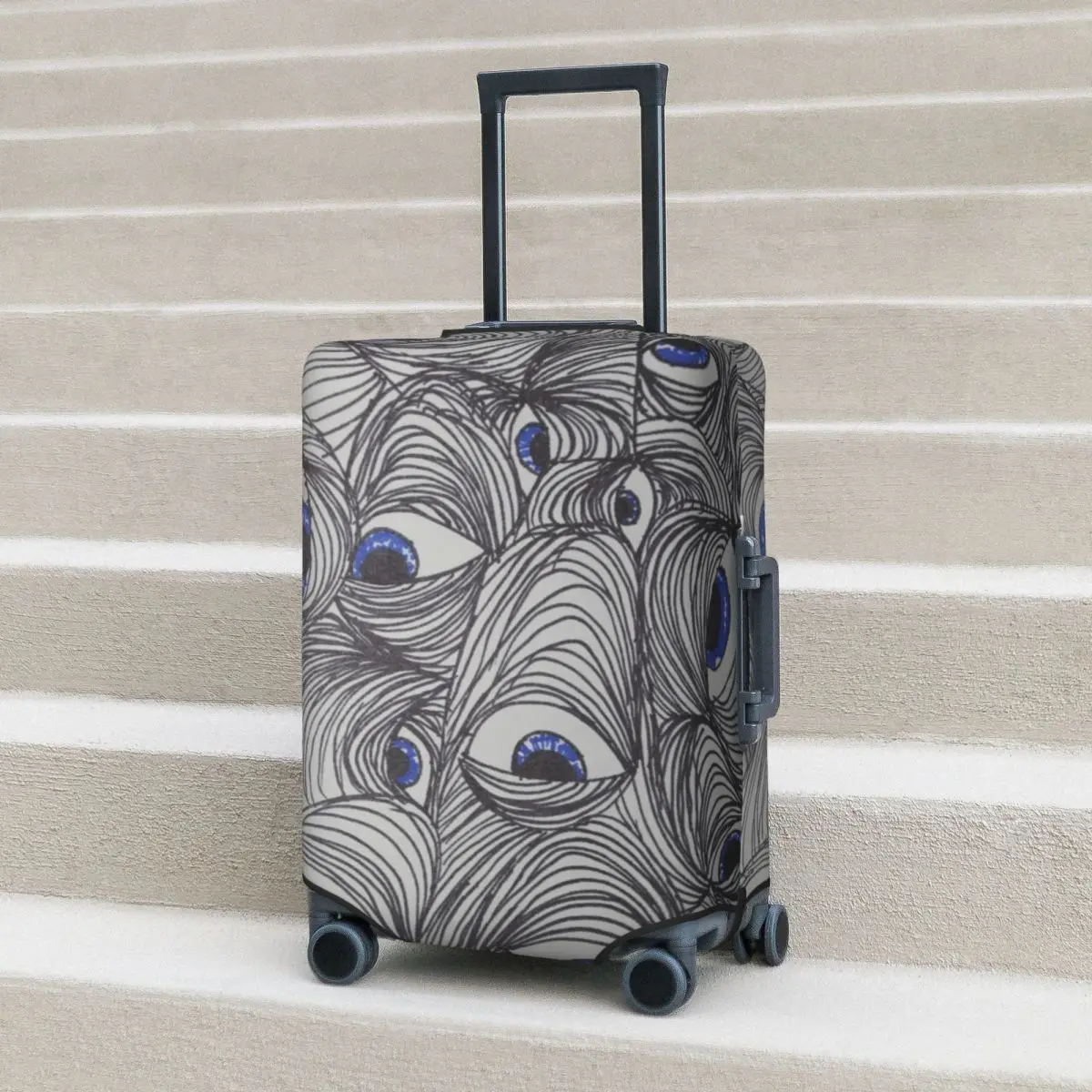 Wonder Eye Abstract Suitcase Cover Haunted Wood Mansion Cruise Trip Vacation Elastic Luggage Accesories Protector
Wonder Eye Abstract Suitcase Cover Haunted Wood Mansion Cruise Trip Vacation Elastic Luggage Accesories Protector