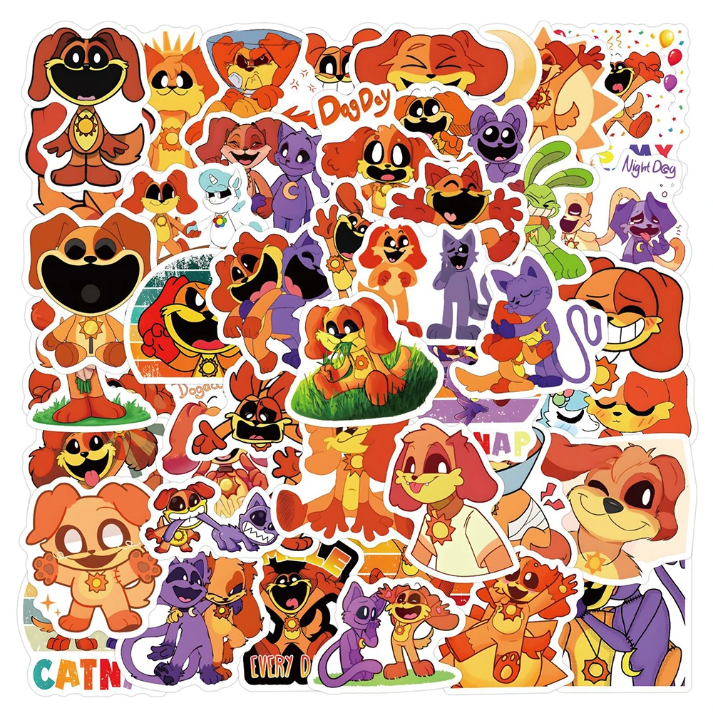 10/30/55pcs Cartoon Horror Game Smilling Critters DOGDAY Stickers Cute Anime Character Sticker Phone Diary Laptop Decal Kids Toy
10/30/55pcs Cartoon Horror Game Smilling Critters DOGDAY Stickers Cute Anime Character Sticker Phone Diary Laptop Decal Kids Toy