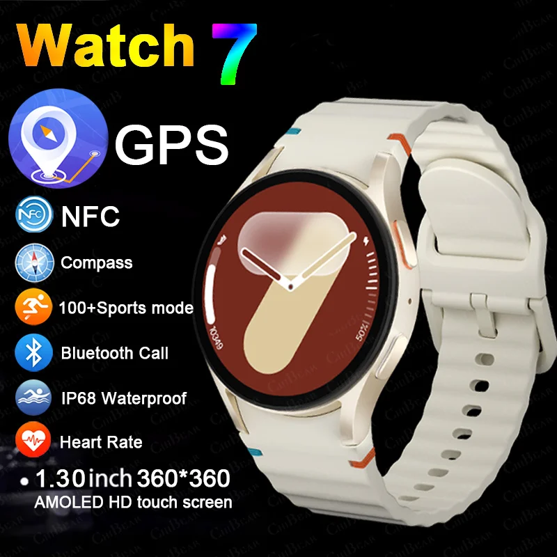 Новые умные часы серии 7, GPS-отслежение, NFC, спортивный Bluetooth-вызов, AMOLED-экран, мониторинг здоровья, умные часы для Android IOS
Новые умные часы серии 7, GPS-отслежение, NFC, спортивный Bluetooth-вызов, AMOLED-экран, мониторинг здоровья, умные часы для Android IOS