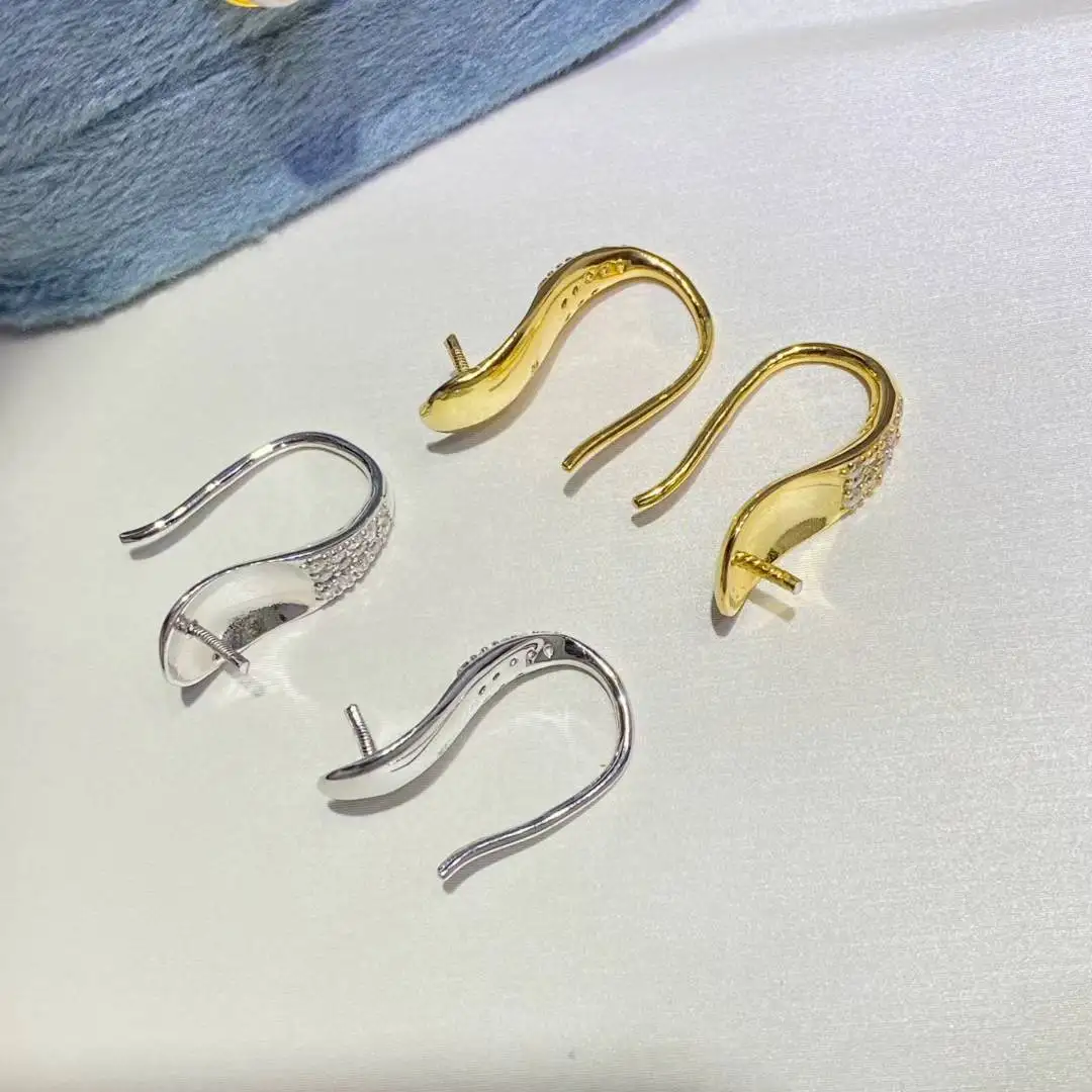 Оптовая продажа, серьги из стерлингового серебра 925 пробы, фурнитура для крепления, базовые монтажные детали, аксессуар для жемчуга 11-12 мм, 5 пар/лот
Оптовая продажа, серьги из стерлингового серебра 925 пробы, фурнитура для крепления, базовые монтажные детали, аксессуар для жемчуга 11-12 мм, 5 пар/лот