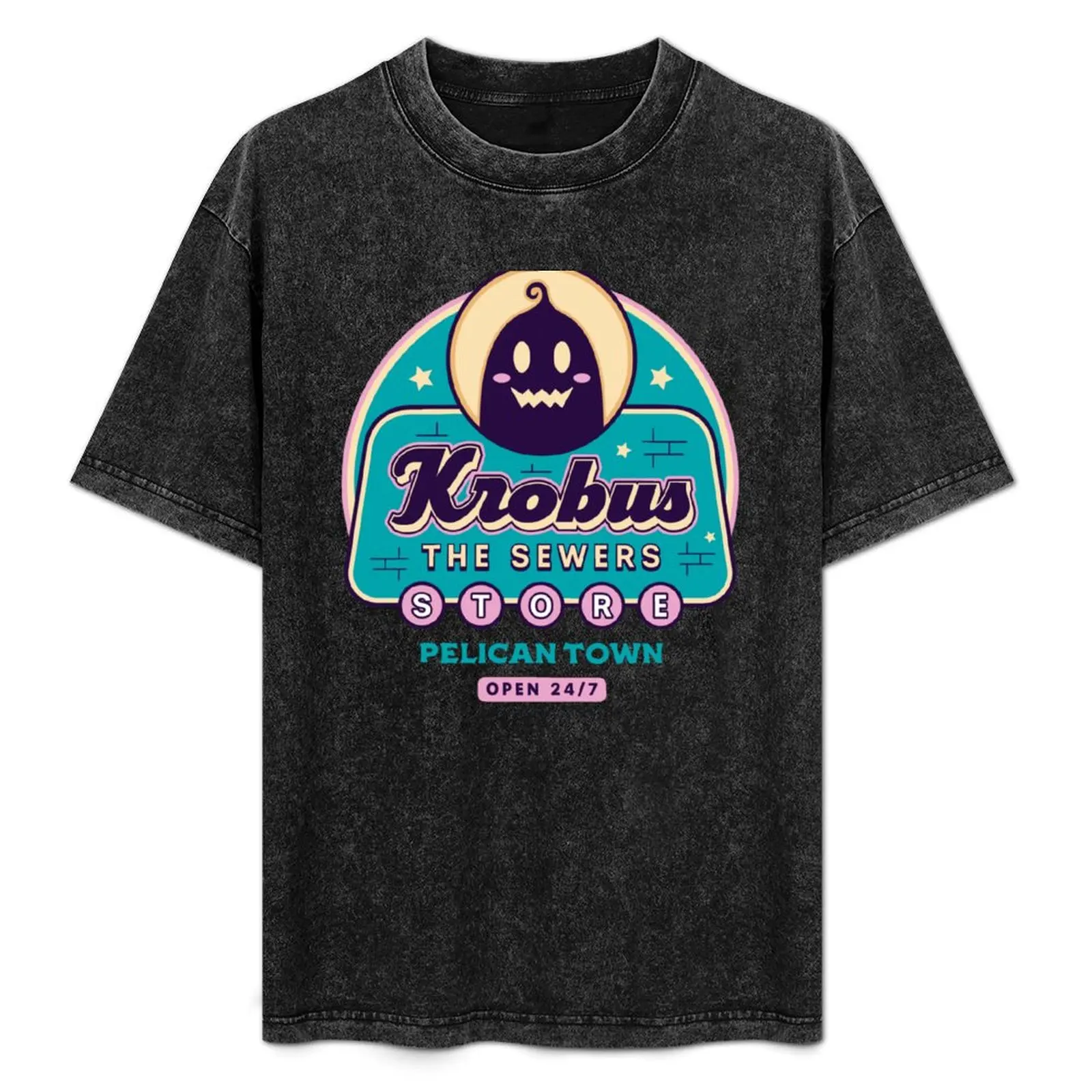 Krobus The Sewers Merchant T-Shirt Basic Casual Short Sleeve Cotton Shirt
Krobus The Sewers Merchant T-Shirt Basic Casual Short Sleeve Cotton Shirt