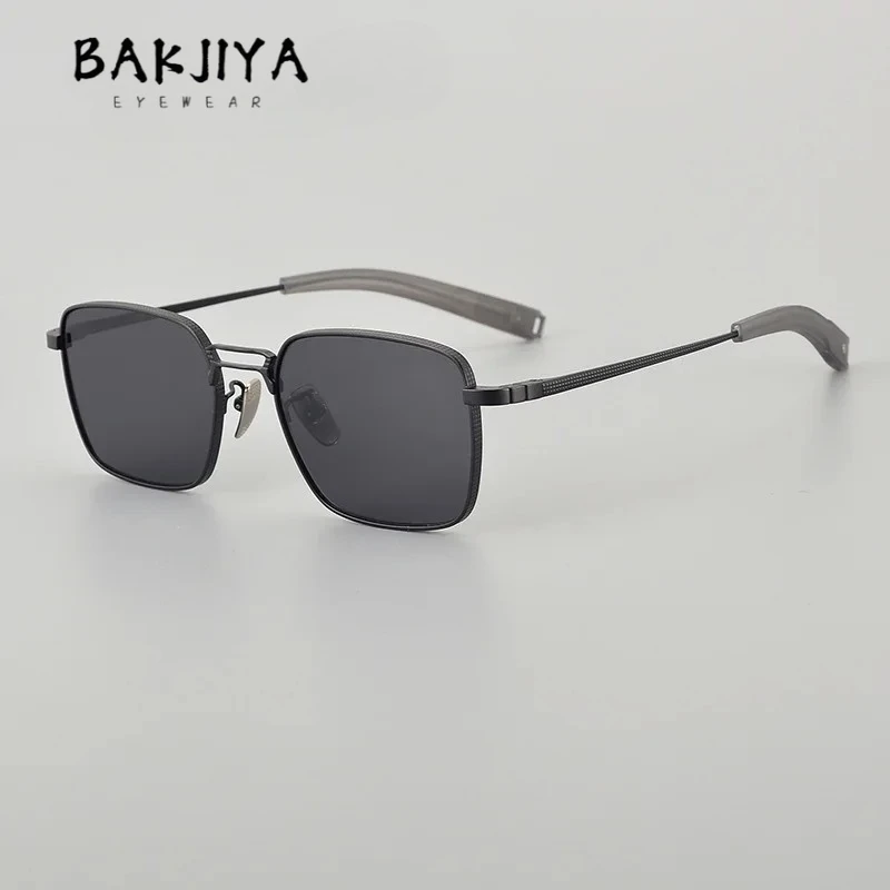 Pure Titanium Square Frame Double Beam Men Sunglasses Retro Square Eyewear Fishing UV400 Can Be with Prescription Glasses Frames
Pure Titanium Square Frame Double Beam Men Sunglasses Retro Square Eyewear Fishing UV400 Can Be with Prescription Glasses Frames