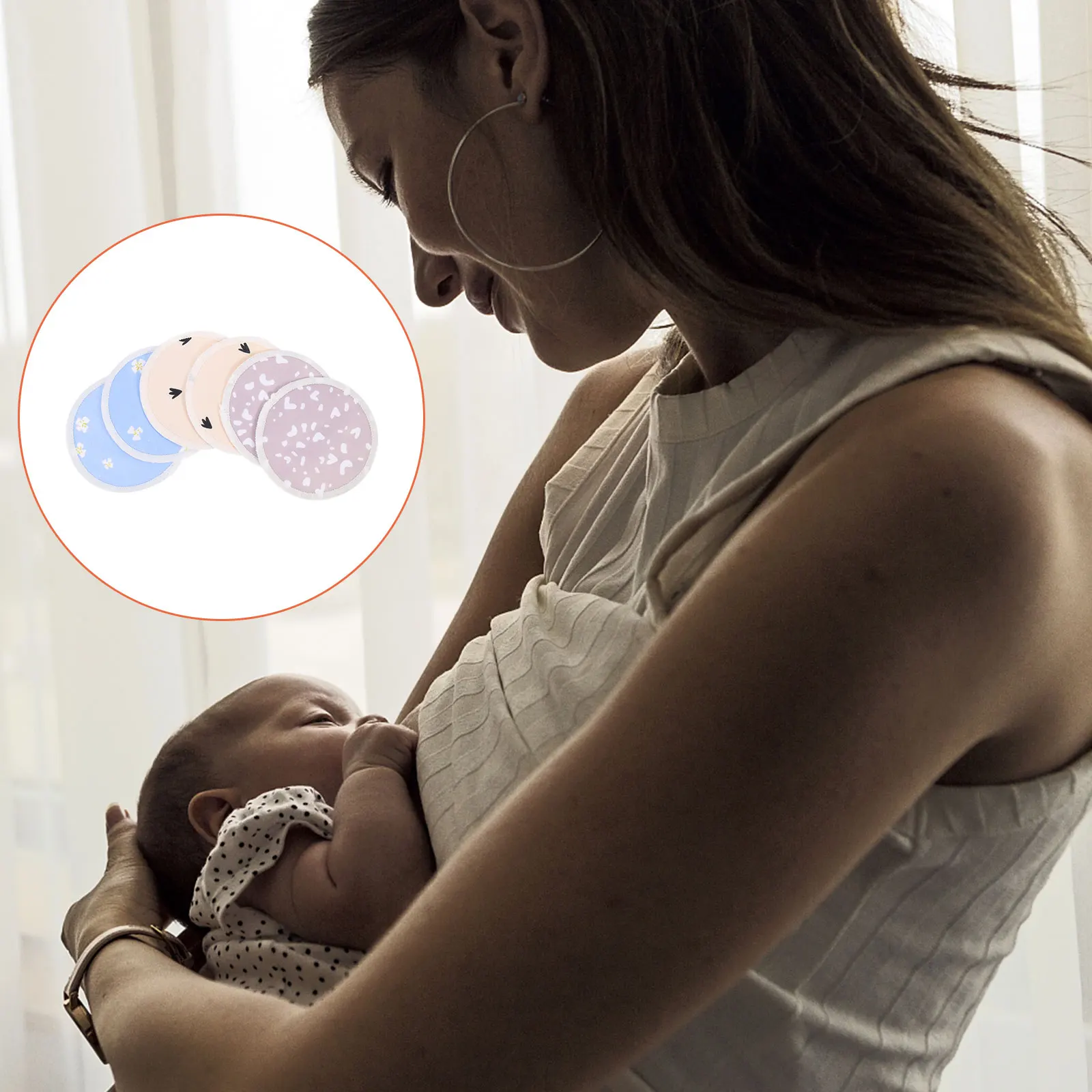 Reusable Breastfeeding Pads Anti Leak Nursing Pad Washable Soft TPU Coated Cloth Feeding Cushion Practical Absorbent Milk Pads
Reusable Breastfeeding Pads Anti Leak Nursing Pad Washable Soft TPU Coated Cloth Feeding Cushion Practical Absorbent Milk Pads