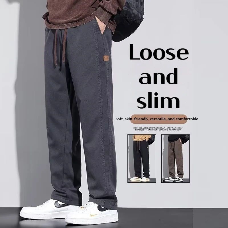 2025 New Men's Autumn Winter Casual Work Pants Straight Leg Jogging Pants Thickened Plus Size Pants Street Wear Hip-hop Pants
2025 New Men's Autumn Winter Casual Work Pants Straight Leg Jogging Pants Thickened Plus Size Pants Street Wear Hip-hop Pants