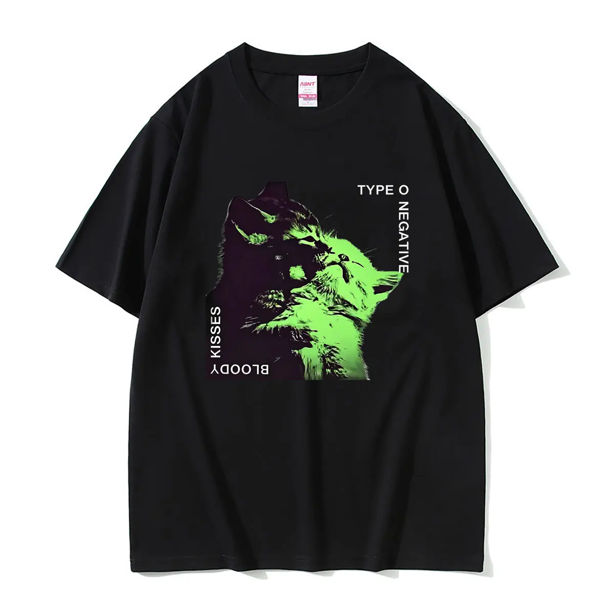 Hot Sale Type O Negative Bloody Kisses Cat Funny Graphic T-shirt Men Women Retro Rock Metal Gothic Streetwear Male Fashion Tees
Hot Sale Type O Negative Bloody Kisses Cat Funny Graphic T-shirt Men Women Retro Rock Metal Gothic Streetwear Male Fashion Tees