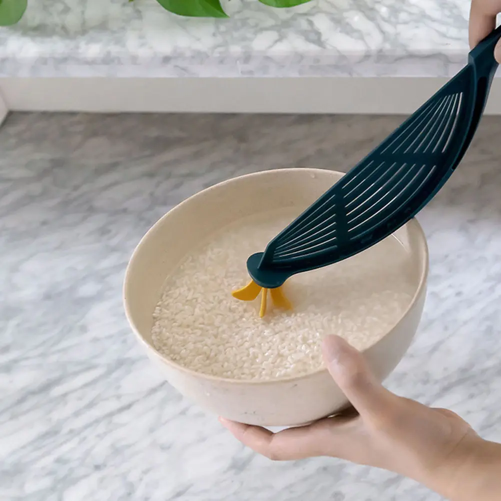 2Pcs Eco Friendly Plastic Rice Strainer Colander Filter Baffle for Washing Rice Kitchen Assistant Lightweight Portable Draining
2Pcs Eco Friendly Plastic Rice Strainer Colander Filter Baffle for Washing Rice Kitchen Assistant Lightweight Portable Draining