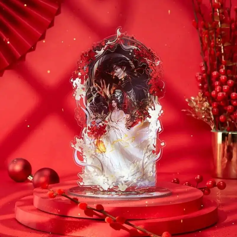 Официальное благословение небес, косплей Hua Cheng Xie Lian, двухсторонняя акриловая тарелка, орнамент, сувенир, подарок
Официальное благословение небес, косплей Hua Cheng Xie Lian, двухсторонняя акриловая тарелка, орнамент, сувенир, подарок