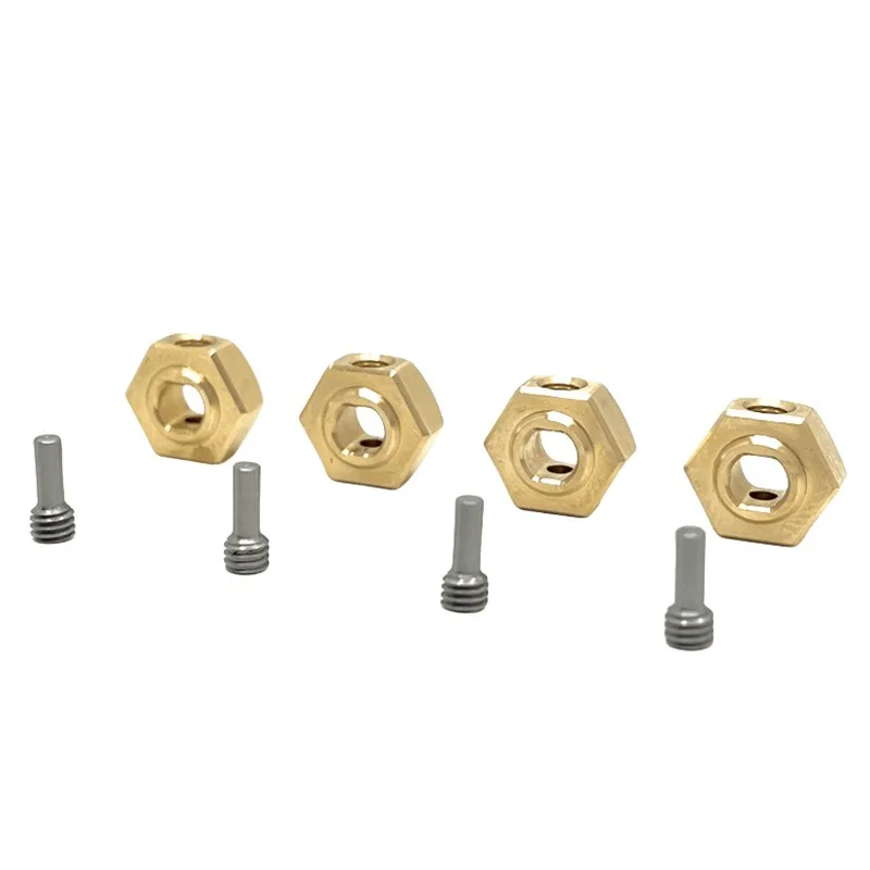 12mm Brass Wheel Hexagonal Hub Connector Screw for MJX 1/12 H12Y H12Y + H12P RC, Metal Upgrade Accessory Parts for Car
12mm Brass Wheel Hexagonal Hub Connector Screw for MJX 1/12 H12Y H12Y + H12P RC, Metal Upgrade Accessory Parts for Car