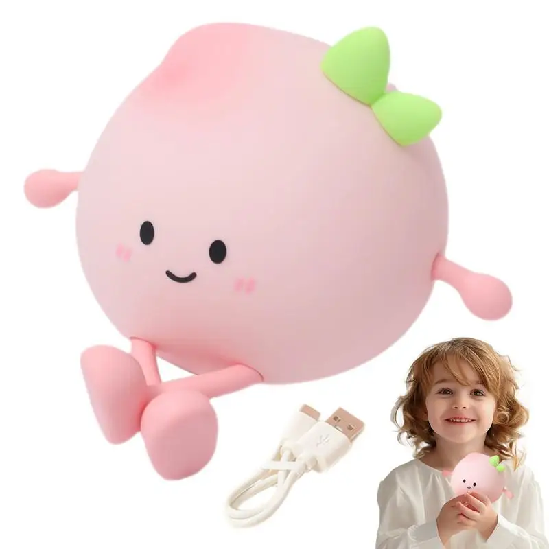 Cute Night Light Silicone Cartoon Cute Baby Lamp Night Light For Kids Stress Relief Nursery Night Lights Rechargeable Bedside
Cute Night Light Silicone Cartoon Cute Baby Lamp Night Light For Kids Stress Relief Nursery Night Lights Rechargeable Bedside