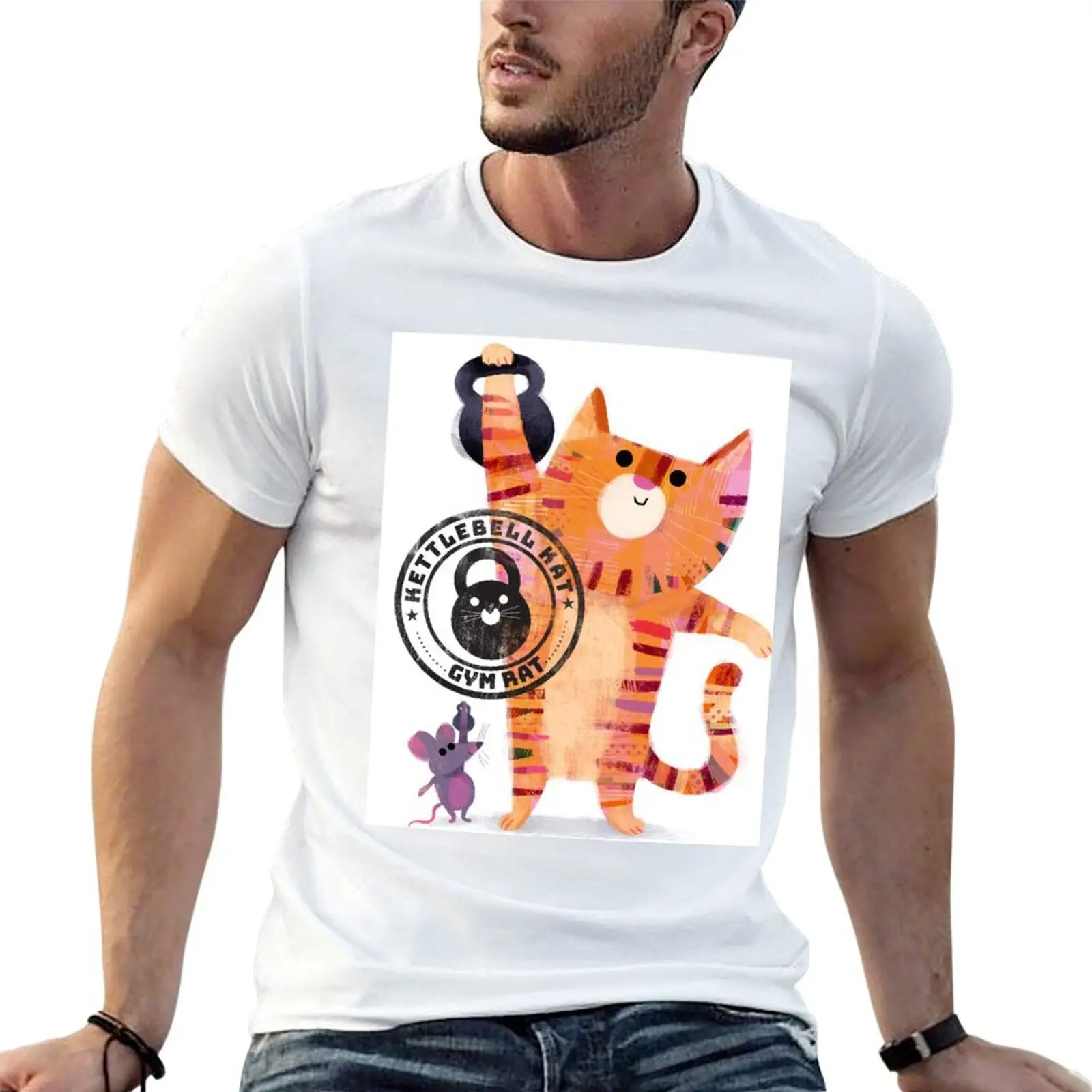Kettlebell Kats T-Shirt t shirt custom print man t shirt graphic t shirts for man pack white T-shirt
Kettlebell Kats T-Shirt t shirt custom print man t shirt graphic t shirts for man pack white T-shirt