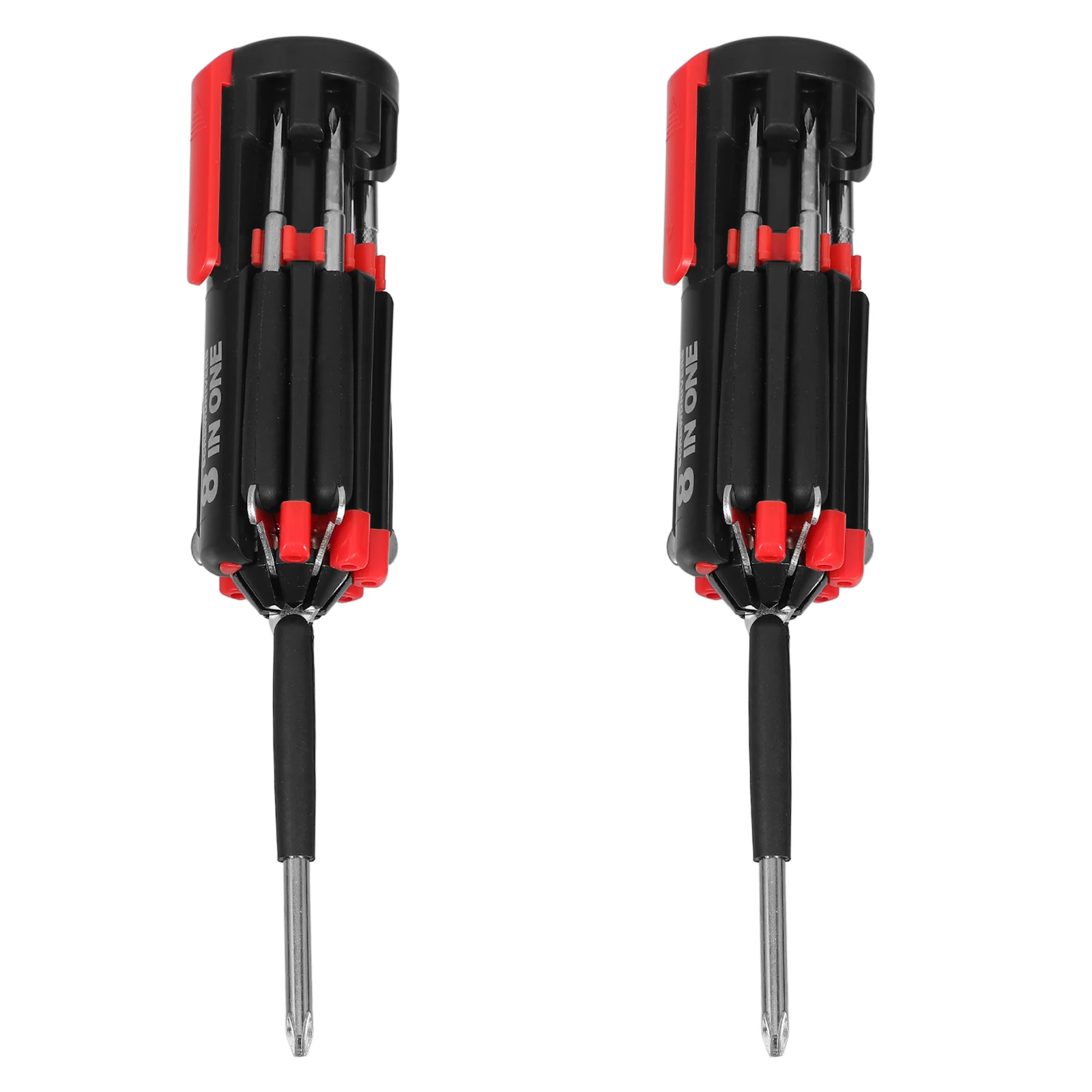 2Pcs 8 in 1 Screwdriver Pen Steel Portable Tool Kit Multifunction Precision Drivers Bits for Outdoor Use Screwdriver Pen
2Pcs 8 in 1 Screwdriver Pen Steel Portable Tool Kit Multifunction Precision Drivers Bits for Outdoor Use Screwdriver Pen
