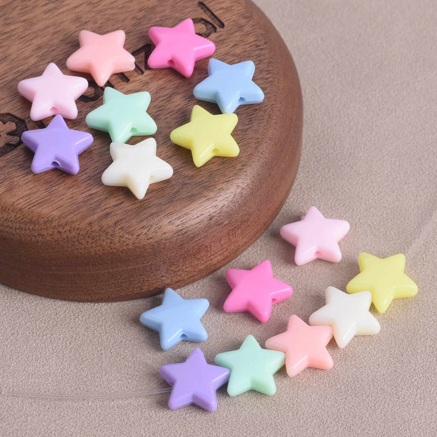 50PCS 14mm Star Shape Acrylic Plastic Loose Beads For Jewelry Making DIY Crafts Beading Findings Supplies
50PCS 14mm Star Shape Acrylic Plastic Loose Beads For Jewelry Making DIY Crafts Beading Findings Supplies