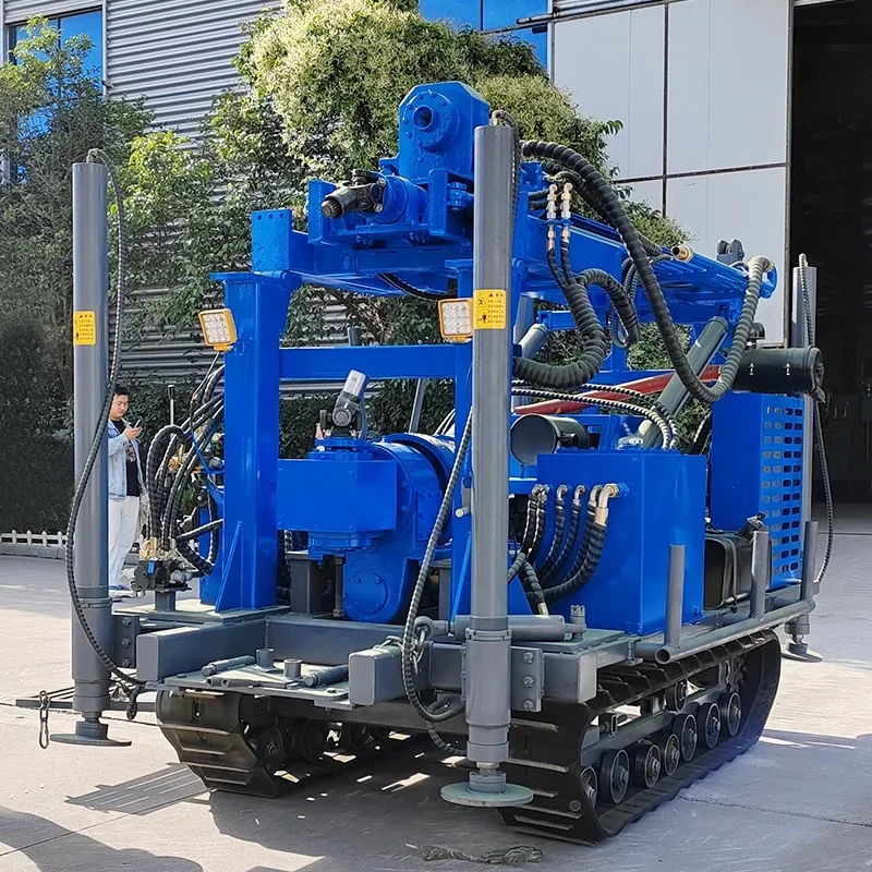 Customized Portable Hydraulic Gearbox 280m Deep Well Geotechnical Drill Machine Rotary Water Well Drilling Rigs JDL280 Crawler D
Customized Portable Hydraulic Gearbox 280m Deep Well Geotechnical Drill Machine Rotary Water Well Drilling Rigs JDL280 Crawler D