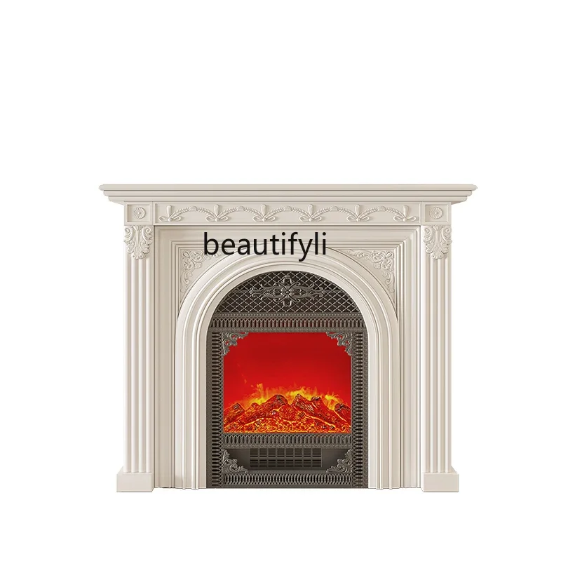 y Vintage carved French fireplace decorative cabinet household electronic fireplace core simulation flame porch rack
y Vintage carved French fireplace decorative cabinet household electronic fireplace core simulation flame porch rack