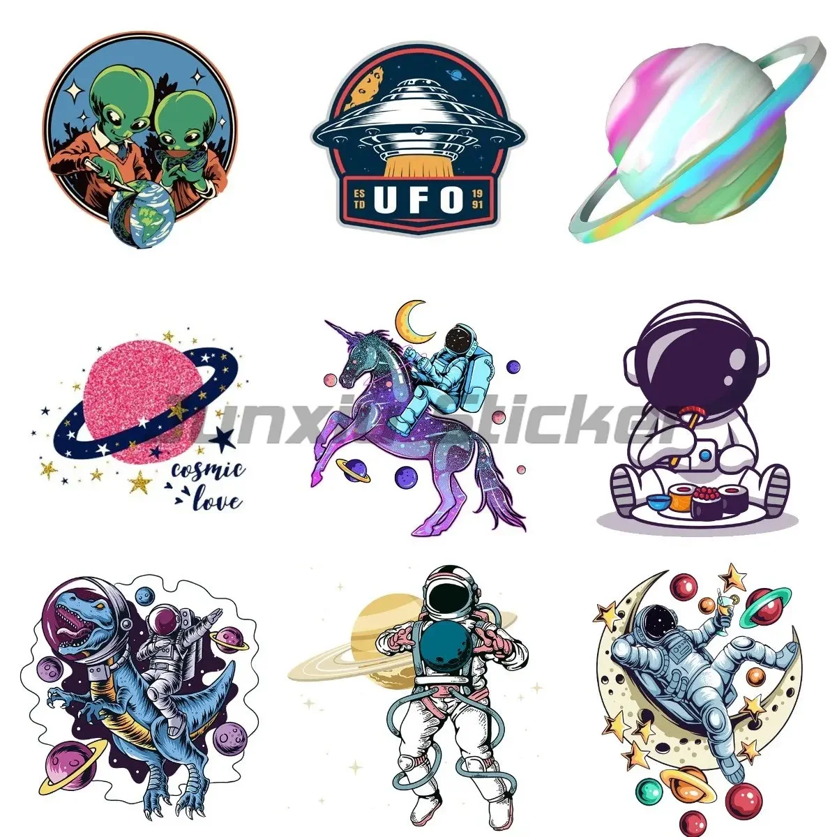 Cartoon Planet Astronaut car Wall Sticker Motorcycle Decals Vinyl Window Decals Truck Stickers artistic personality
Cartoon Planet Astronaut car Wall Sticker Motorcycle Decals Vinyl Window Decals Truck Stickers artistic personality