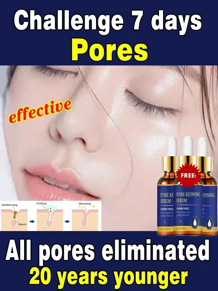 Removing Large Pores Pore Shrinking Serum Face Tightening Repairing Facial Pore Minimizing Moisturizing Skin Care Product
Removing Large Pores Pore Shrinking Serum Face Tightening Repairing Facial Pore Minimizing Moisturizing Skin Care Product