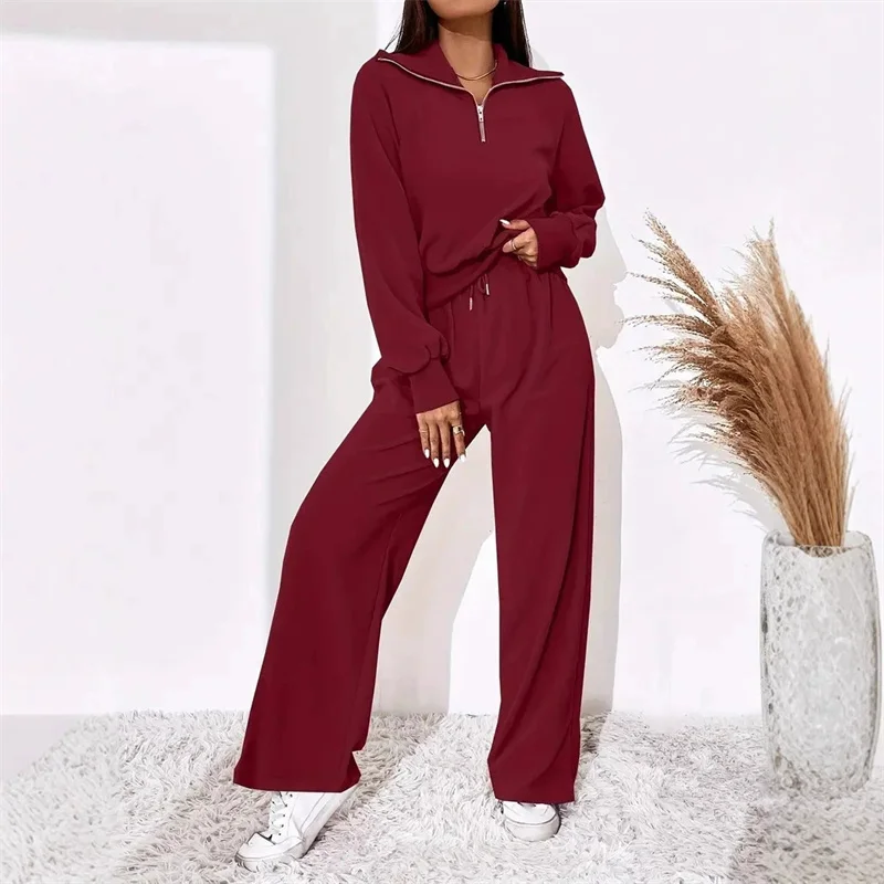 Весенне-осенний свитшот, костюм-двойка, женские повседневные спортивные комплекты, короткий пуловер с полумолнией, прямые брюки, свободные комплекты из 2 предметов
Весенне-осенний свитшот, костюм-двойка, женские повседневные спортивные комплекты, короткий пуловер с полумолнией, прямые брюки, свободные комплекты из 2 предметов