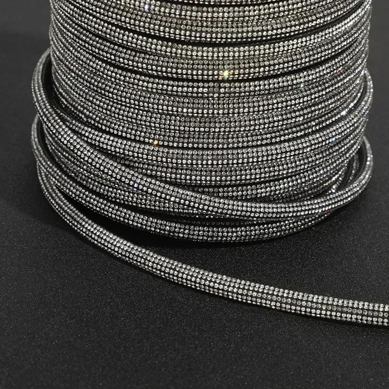 5yards Sparkling Rhinestone Rope Shiny Full Crystal Strap for DIY Clothing Sandal Shoes Hats Hairpin Decoration Accessories
5yards Sparkling Rhinestone Rope Shiny Full Crystal Strap for DIY Clothing Sandal Shoes Hats Hairpin Decoration Accessories