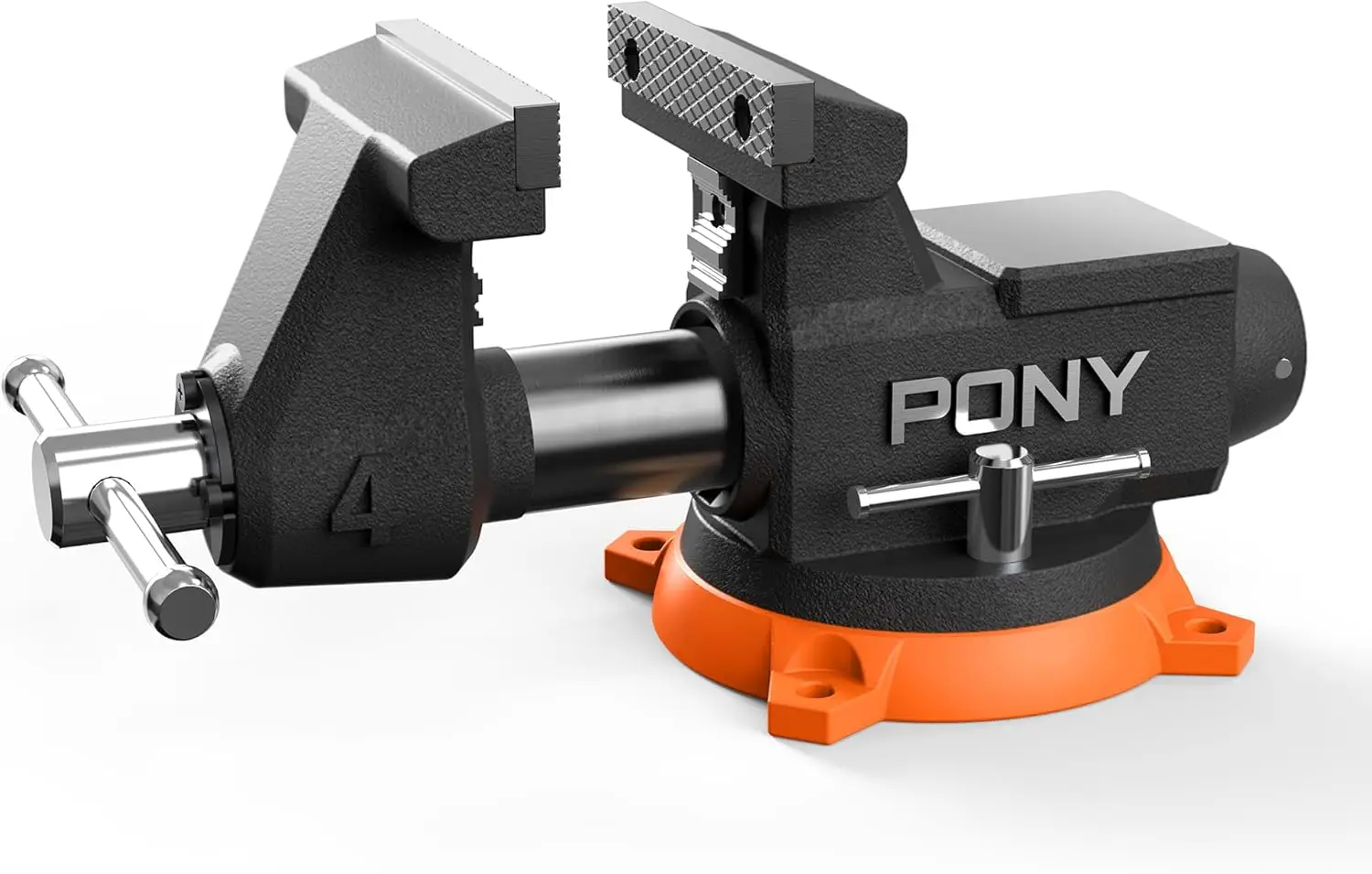 4-Inch Heavy Duty Bench Vise 4400LBS Clamping Force, 360° Rotatable Base, Anvil for Workshop
4-Inch Heavy Duty Bench Vise 4400LBS Clamping Force, 360° Rotatable Base, Anvil for Workshop
