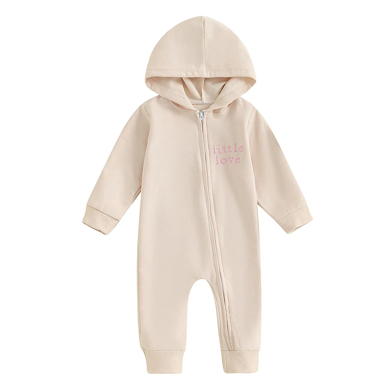 Baby Boys Girls Rompers Letter Embroidery Hooded Long Sleeve Hoodies Jumpsuits Fall Toddler Clothes Bodysuits
Baby Boys Girls Rompers Letter Embroidery Hooded Long Sleeve Hoodies Jumpsuits Fall Toddler Clothes Bodysuits