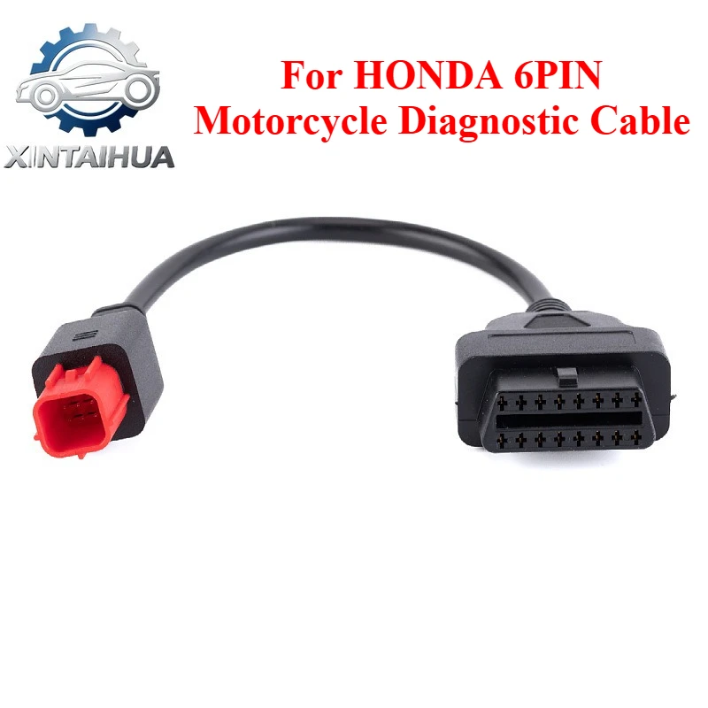 Motorcycle Diagnostic Cable 6Pin Plug Cable Motorbike Diagnostic Cable OBD 16pin to 6 pin for Honda Motorcycle
Motorcycle Diagnostic Cable 6Pin Plug Cable Motorbike Diagnostic Cable OBD 16pin to 6 pin for Honda Motorcycle