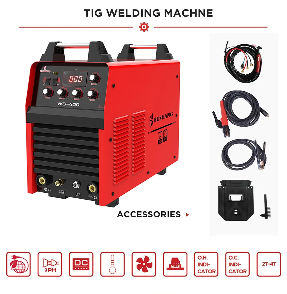 Industrial Inverter DC Argon Arc Welding Machine Mosfet Water-cooled Ws 400 Mma Tig Welding Machine 2t/4t 2 in 1 HF Tig Welders
Industrial Inverter DC Argon Arc Welding Machine Mosfet Water-cooled Ws 400 Mma Tig Welding Machine 2t/4t 2 in 1 HF Tig Welders
