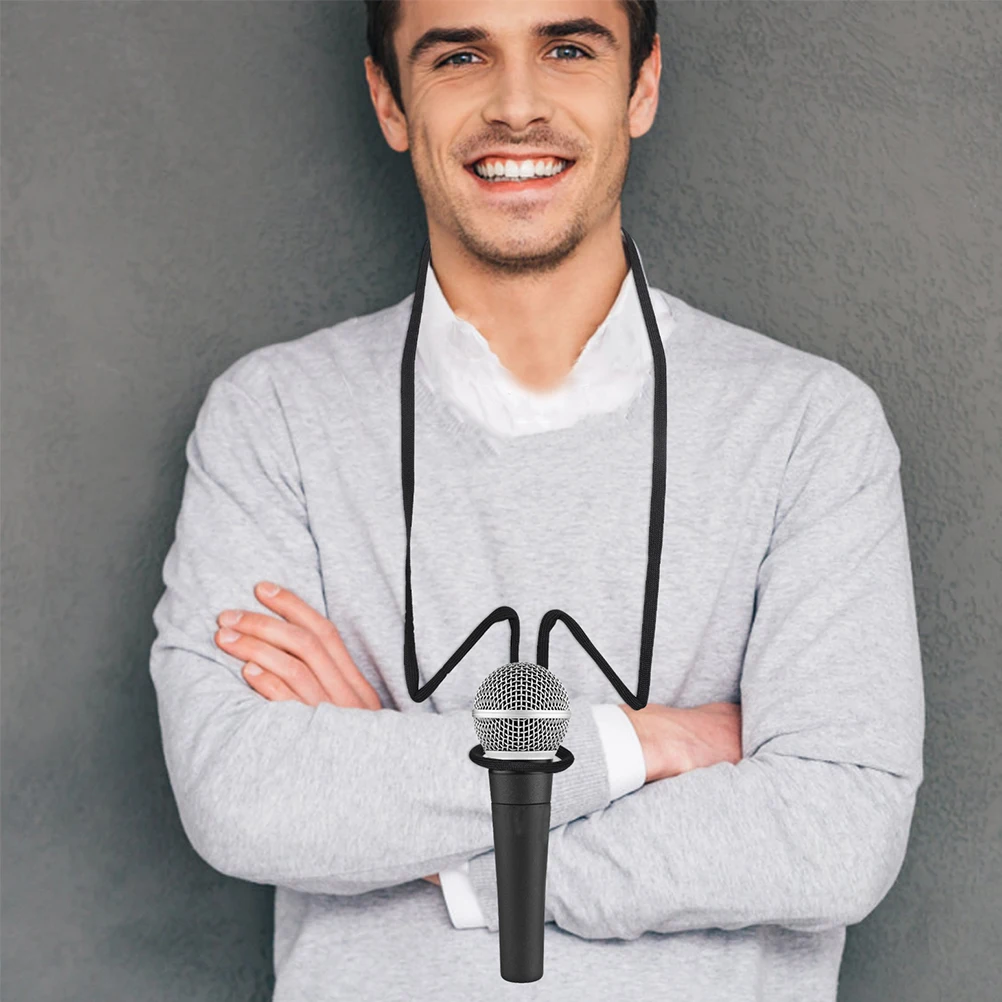 2 Pcs Microphone Stand Holder Hanging Lanyard Type Adjustable Clip Clamp Metal Neck
2 Pcs Microphone Stand Holder Hanging Lanyard Type Adjustable Clip Clamp Metal Neck