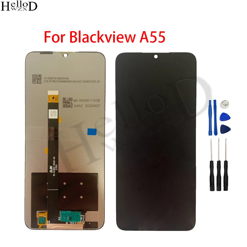 New Tested High Quality LCD Display For Blackview A55 Android 11 Display LCD Touch Screen Digitizer Assembly Replacement
New Tested High Quality LCD Display For Blackview A55 Android 11 Display LCD Touch Screen Digitizer Assembly Replacement