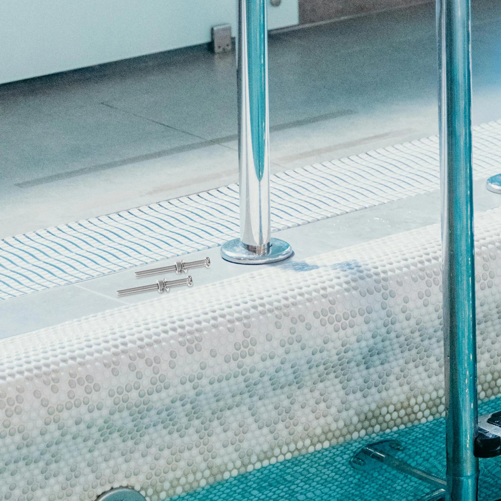 6Pcs Pool Ladder Accessory Universal Replacement Screws Easy Installation Stable Fixing Screws for Swimming Pool Ladder Parts
6Pcs Pool Ladder Accessory Universal Replacement Screws Easy Installation Stable Fixing Screws for Swimming Pool Ladder Parts