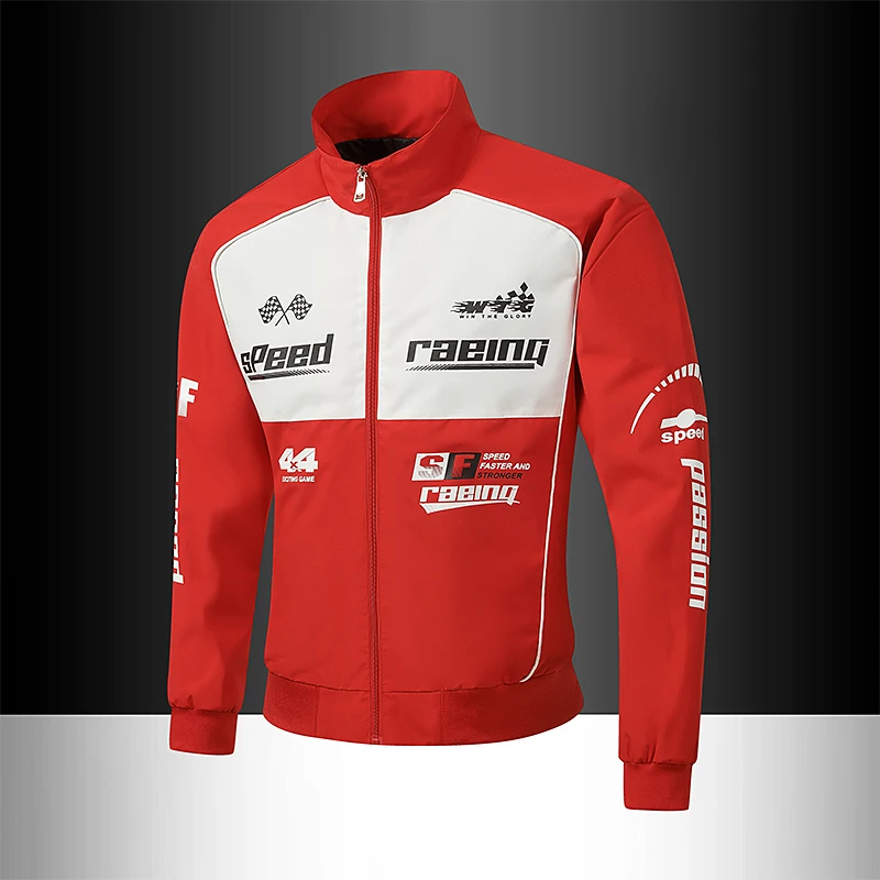 Motorcycle Racing Jackets for Men Streetwear Printed Patchwork Jacket Unisex Fashion High-End High Street Jacket Handsome Outfit
Motorcycle Racing Jackets for Men Streetwear Printed Patchwork Jacket Unisex Fashion High-End High Street Jacket Handsome Outfit