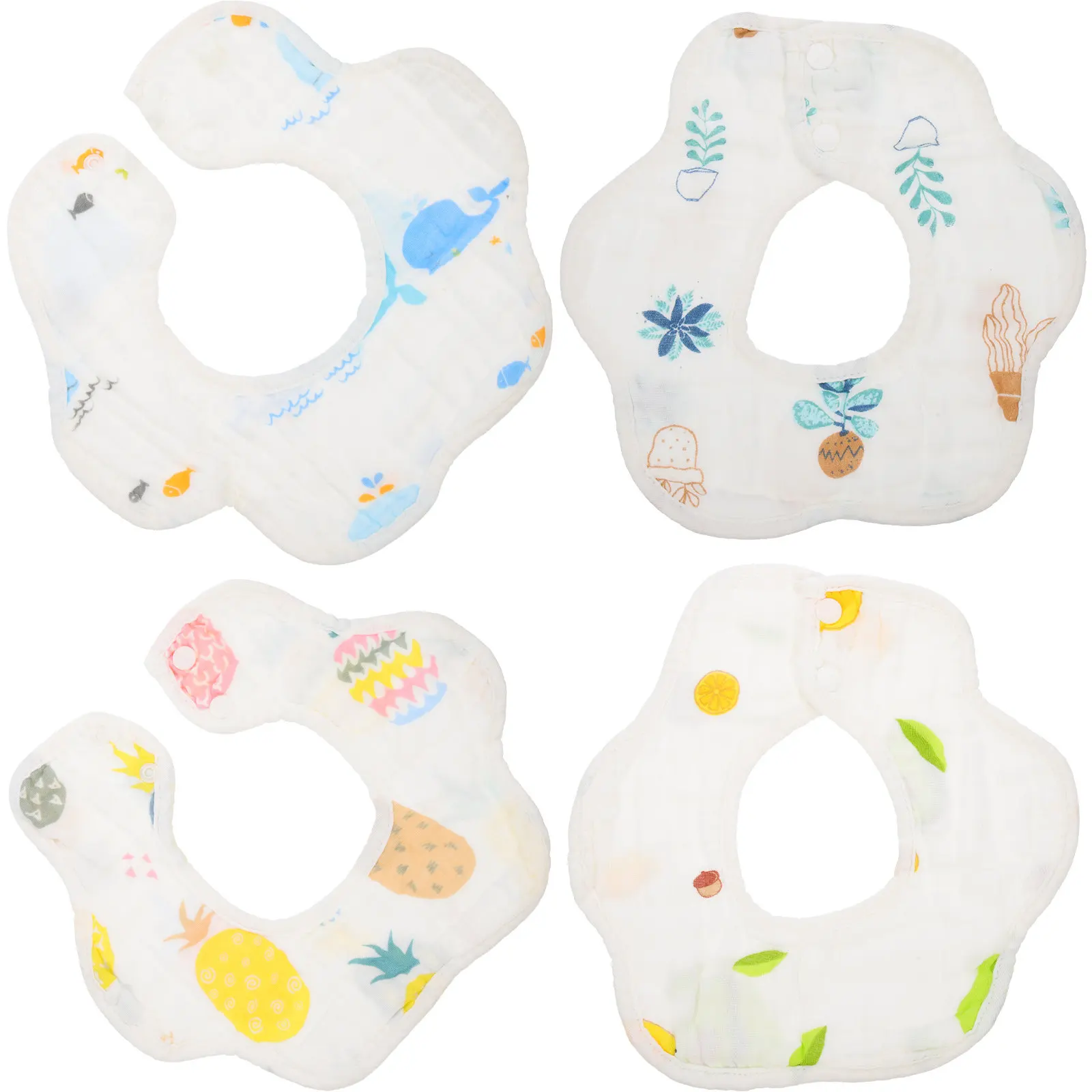 4 Pcs Baby Bibs Kids Feeding Drooling Girl Newborn Cotton for Boy Infant Toddler
4 Pcs Baby Bibs Kids Feeding Drooling Girl Newborn Cotton for Boy Infant Toddler