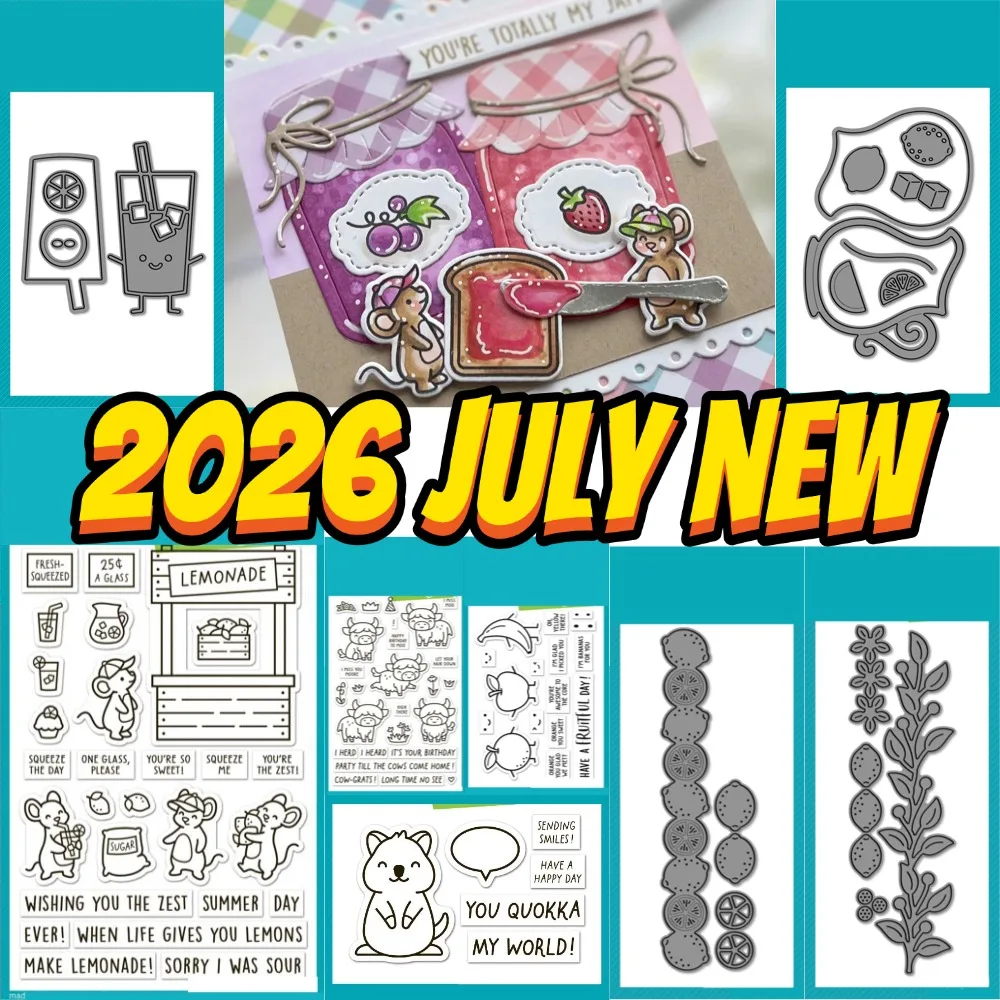 Fresh Lemonade Cutting Dies & Stamps & Stencil Scrapbook Diary Decoration Stencil Embossing Template DIY Greeting Card Handmade
Fresh Lemonade Cutting Dies & Stamps & Stencil Scrapbook Diary Decoration Stencil Embossing Template DIY Greeting Card Handmade